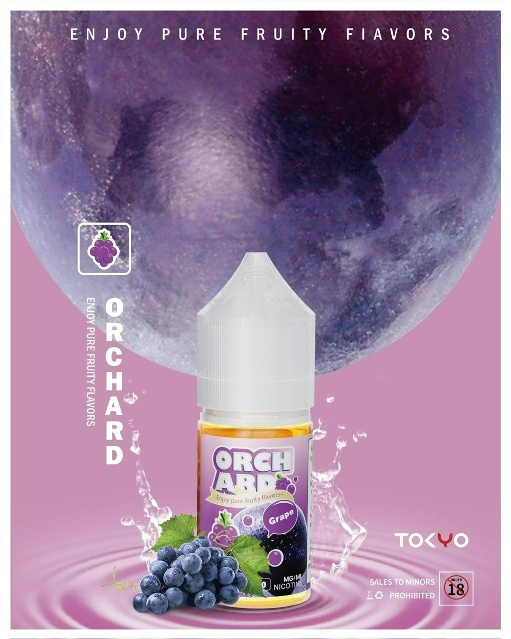 Orchard 果園 煙油（ 全系列無涼 ）  30ml 35mg
