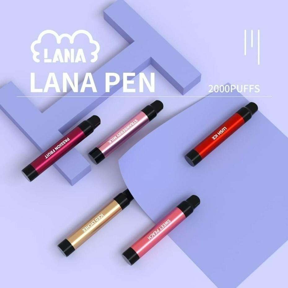 LANA PEN 2000口 一次性拋棄式煙彈 2000口大口數 3.5%