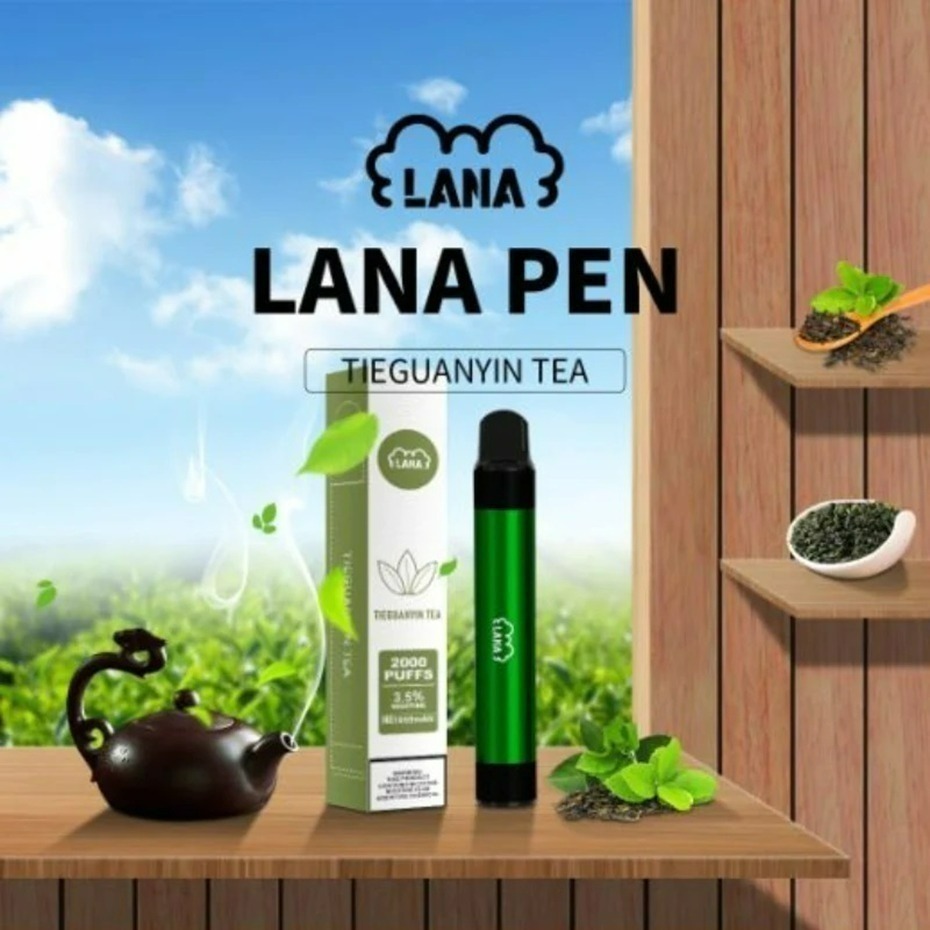 LANA PEN 2000口 一次性拋棄式煙彈 2000口大口數 3.5%